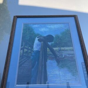 Rare Joseph Holston Lithograph Print Signed Dated 1982